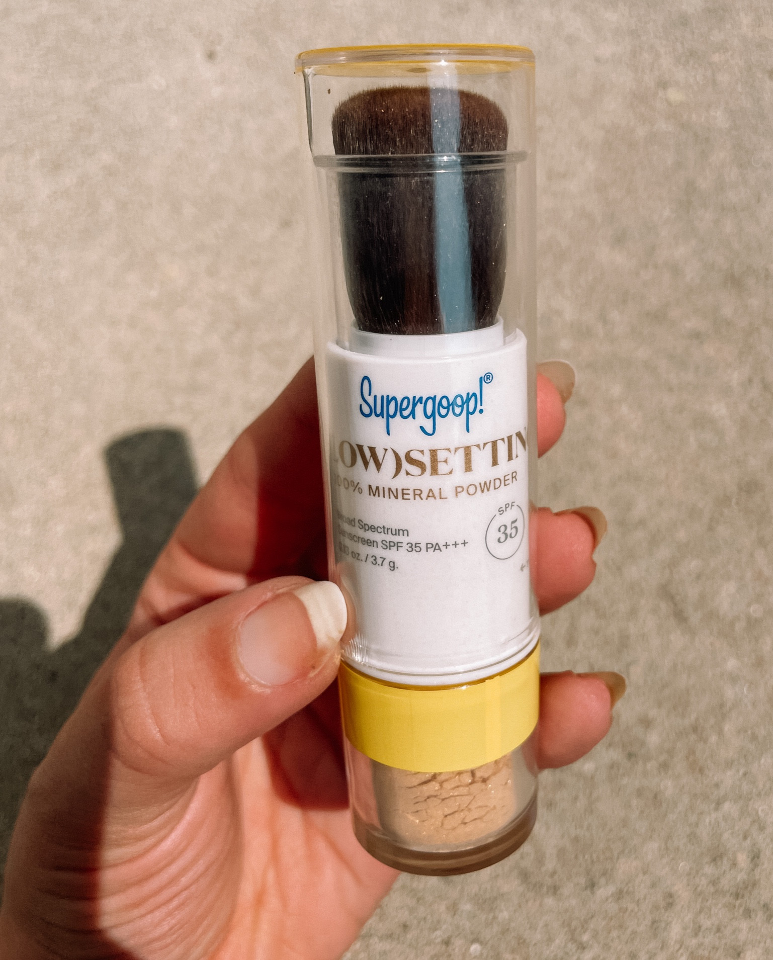 Powder sunscreen makes application over makeup, hair part line and reapplication sooooo much easier!! Linking Supergoop and cheap alternatives 

#LTKbeauty #LTKFind #LTKunder50