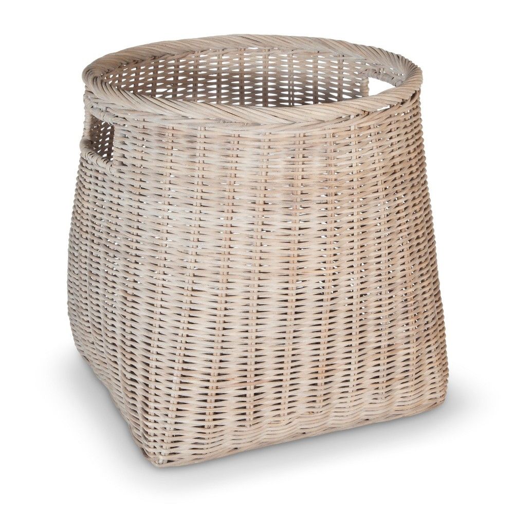 Smith & Hawken Woven Decorative Basket - Gray | Target