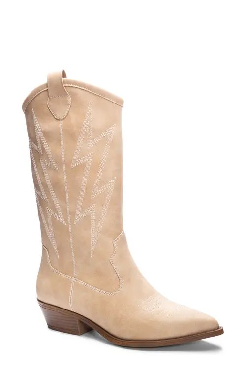 Dirty Laundry Josea Cowboy Boot in Natural at Nordstrom, Size 8.5 | Nordstrom