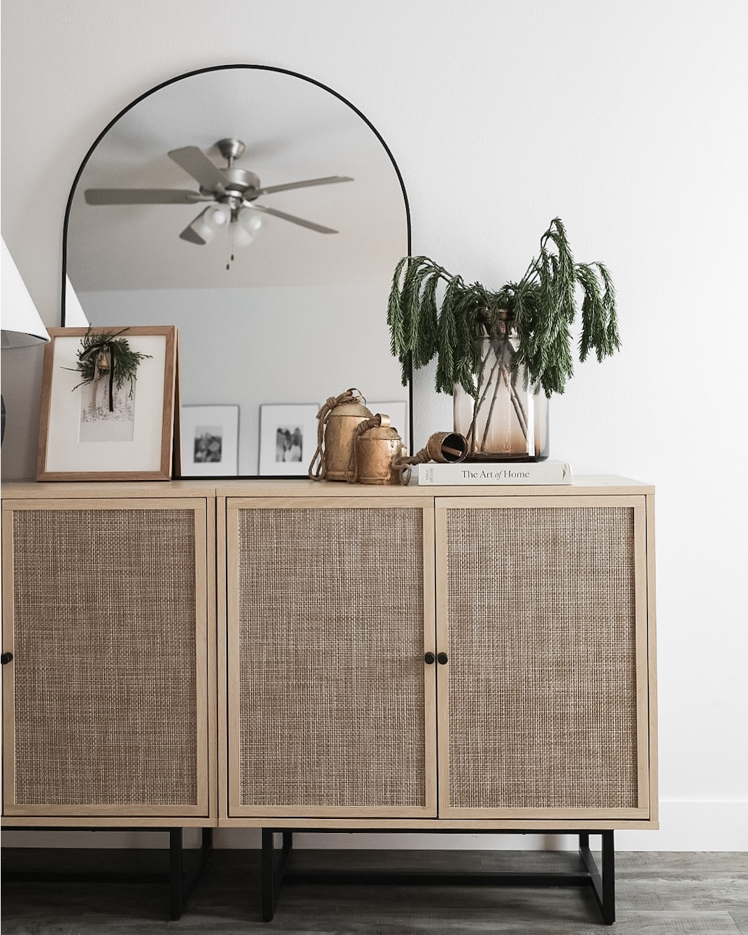 Simple & affordable holiday console table styling 🌲

#LTKSeasonal #LTKHoliday #LTKHome