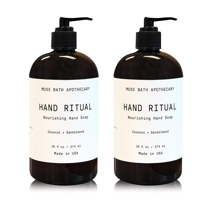 Muse Bath Apothecary Hand Ritual - Aromatic and Nourishing Hand Soap, 16 oz, Infused with Natural... | Amazon (US)