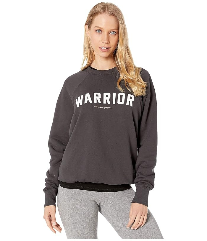 Spiritual Gangster Classic Crew Sweatshirt (Vintage Black 3) Women's Sweatshirt | Zappos