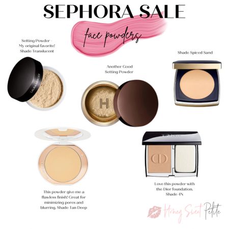 The best face powders on sale at Sephora 

Sephora holiday sale 
Sephora sale 
Beauty 
Holiday 
Gift guide 

#LTKHolidaySale #LTKGiftGuide #LTKbeauty