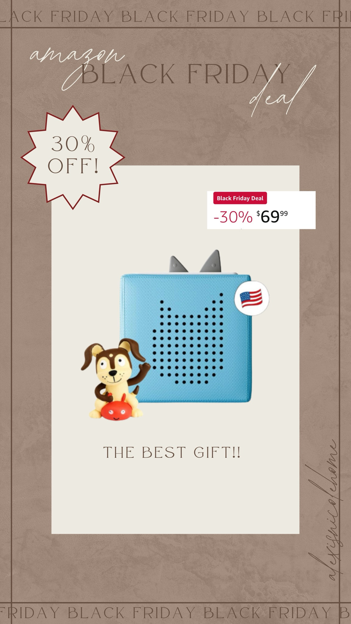 The gift that keeps on giving 🤍😂 we love our Tonie box, it's the most used toy in our home - makes for the perfect gift! 

Amazon Black Friday 

#LTKCyberWeek #LTKKids #LTKSaleAlert