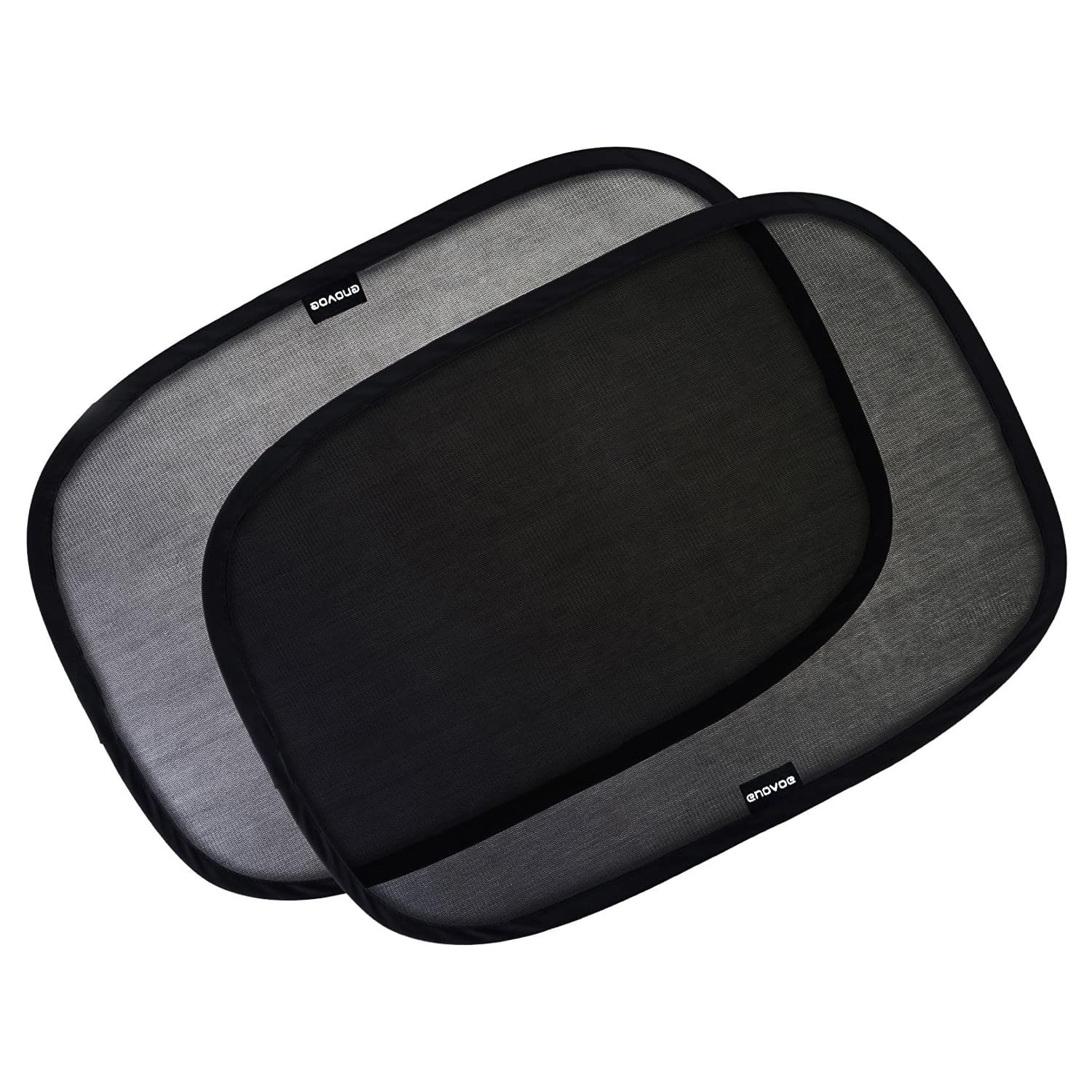 Enovoe Car Window Shades for Baby (4 Pack) - 21"x14" - Sun Shade Blocker, Cling - Glare Shield an... | Amazon (US)