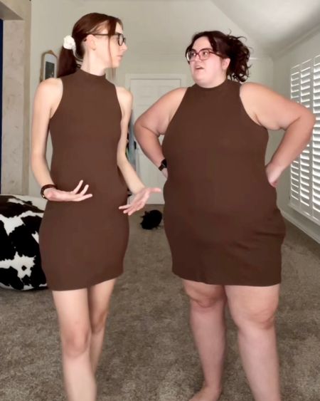Brown dress - clearance find from old navy! A few sizes/colors left online 

Also tagged a few other dresses of similar style

#LTKplussize #LTKSeasonal #LTKfindsunder50