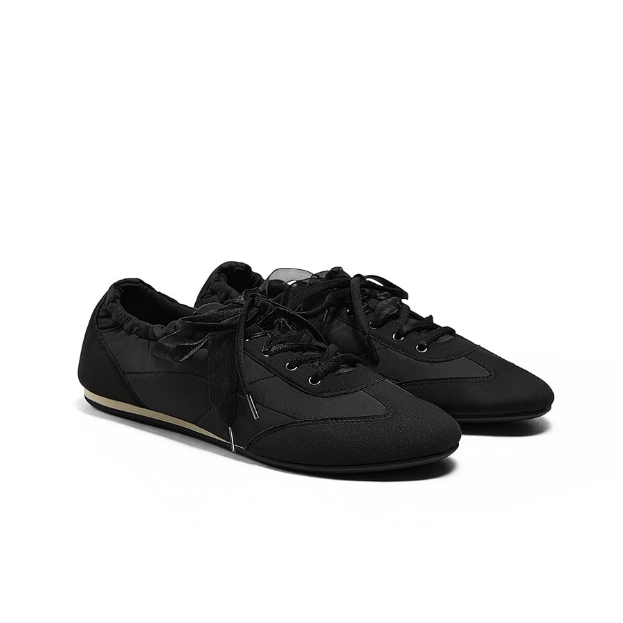 VIVAIA Yancy Round-Toe Jogger Re-Nylon Sneakerina Old Money Style | Amazon (US)