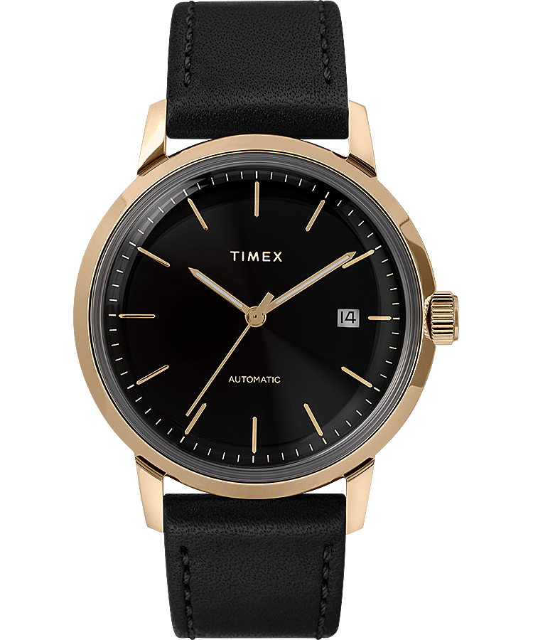 Marlin 40mm Automatic Leather Strap Watch | Timex | Timex