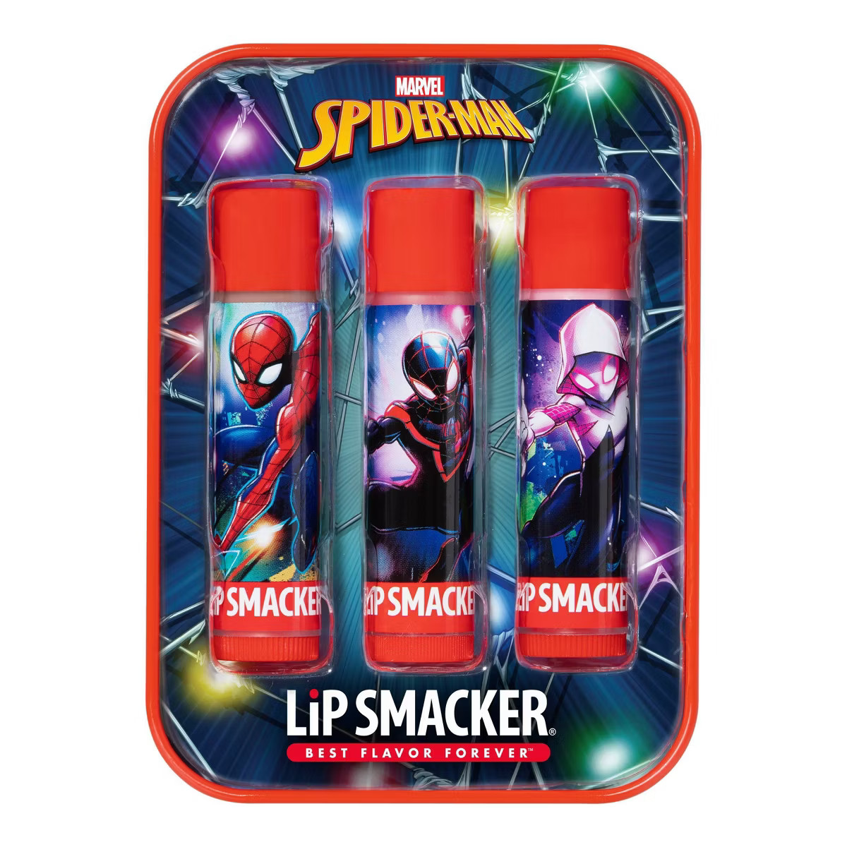 Lip Smacker Lip Balm Tin - Spider-Man - 1.44oz/3pc | Target