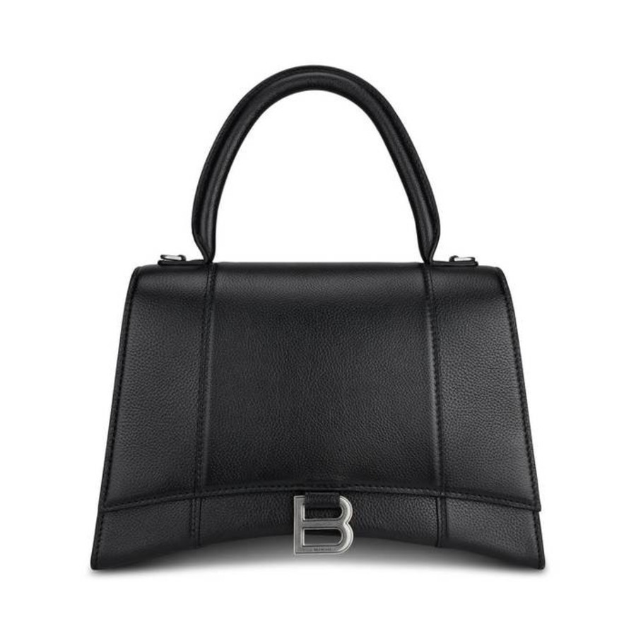 Balenciaga Ladies Hourglass Top Handle Bag In Black | Jomashop.com & JomaDeals.com