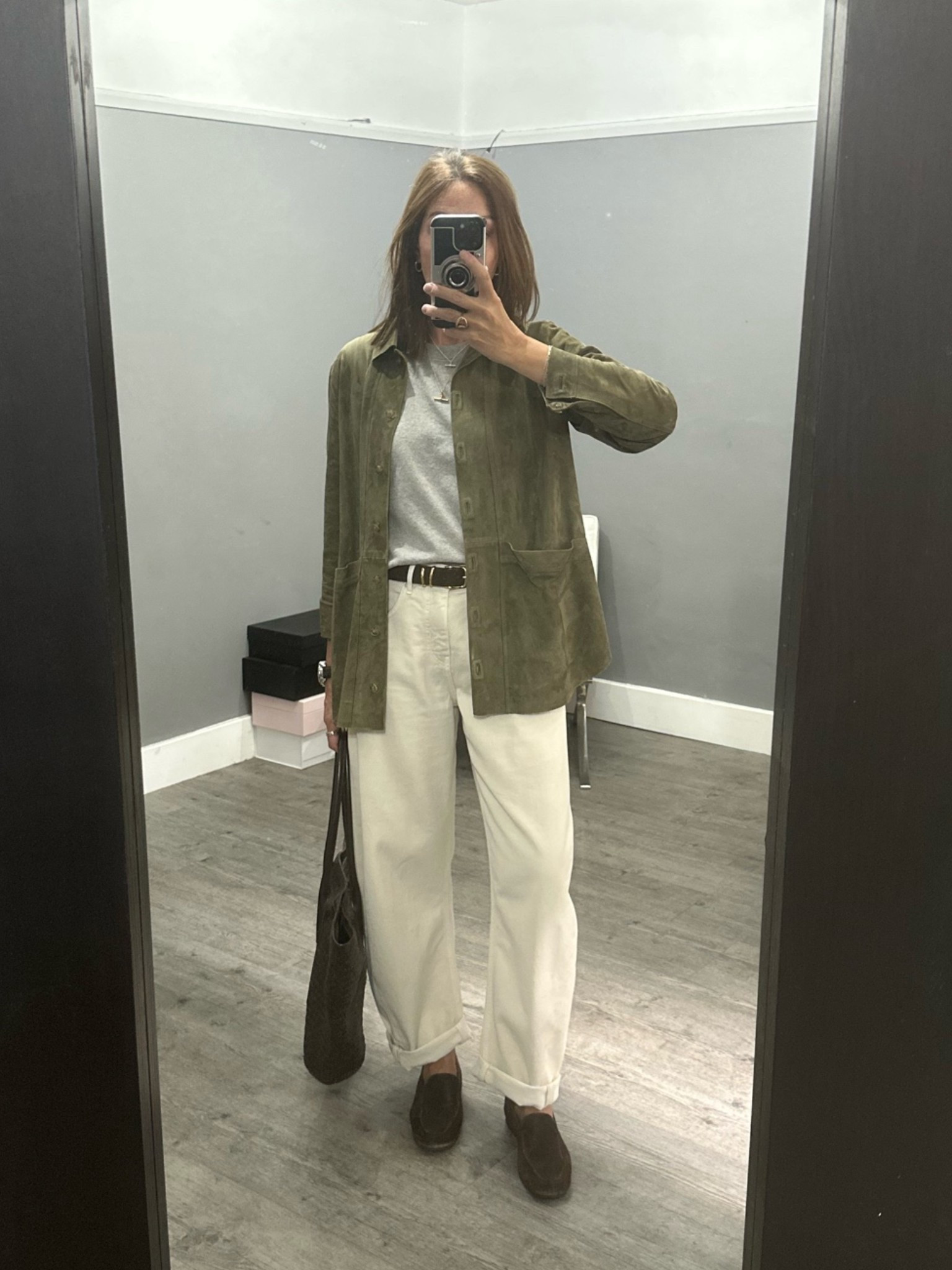 My look today. New jeans, my most worn tee and an old jacket (still available). 

A lovely miss of tones and texture for another lovely warm day. 
I wear 10 jeans
Medium tee
Medium (12) jacket

#LTKautumn #LTKover50style #LTKstyletip