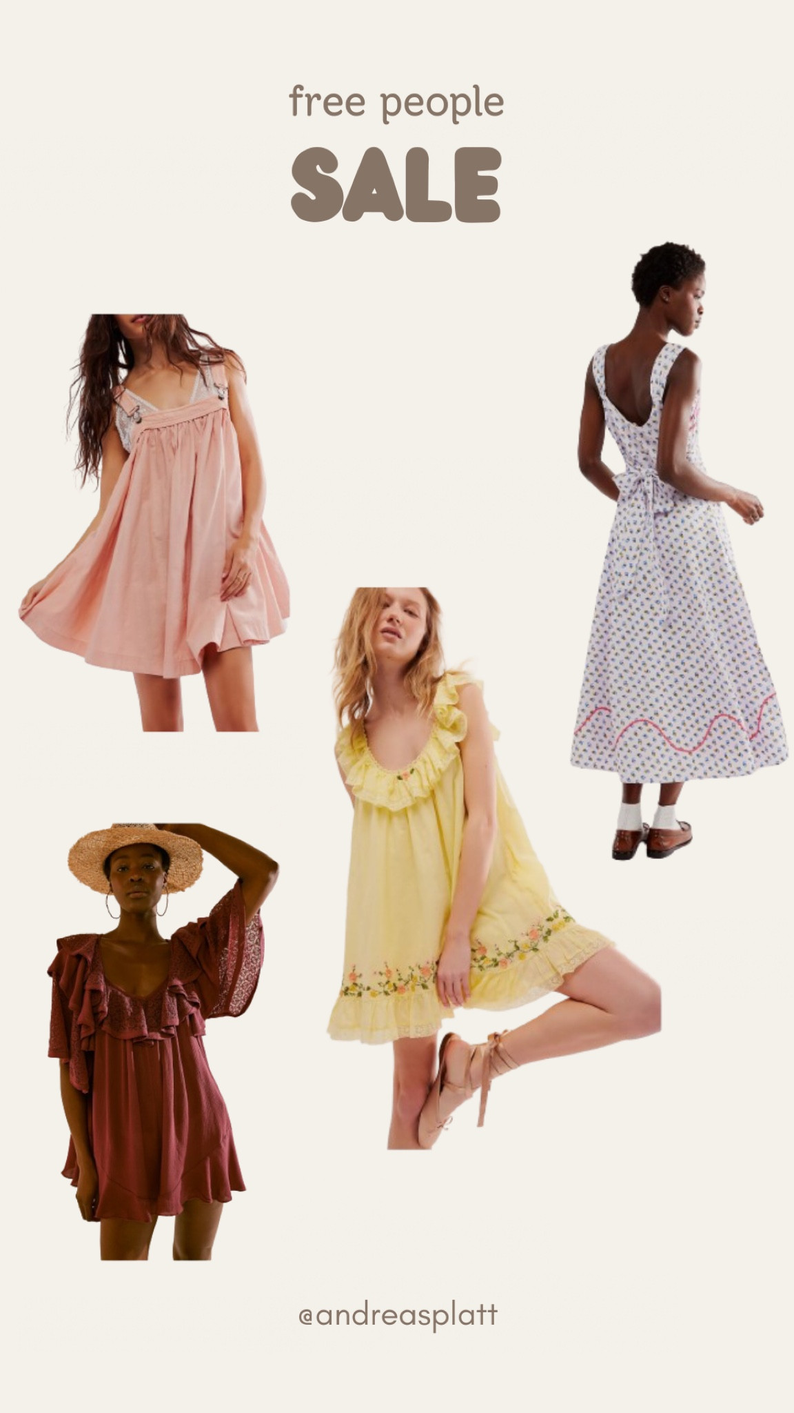 attention: free people dresses are 50% off today!! #freepeople #fpsale

#LTKSaleAlert #LTKFindsUnder100 #LTKFindsUnder50