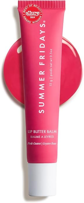 Summer Fridays Lip Butter Balm - Moisturizing Lip Gloss for Instant Shine + Sheer Color - With No... | Amazon (US)