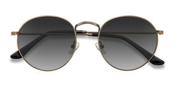 Disclosure - Round Brown Frame Sunglasses | EyeBuyDirect | EyeBuyDirect.com