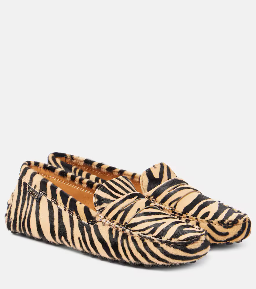 Tod's Gommino calf hair driving shoes | Mytheresa (US/CA)