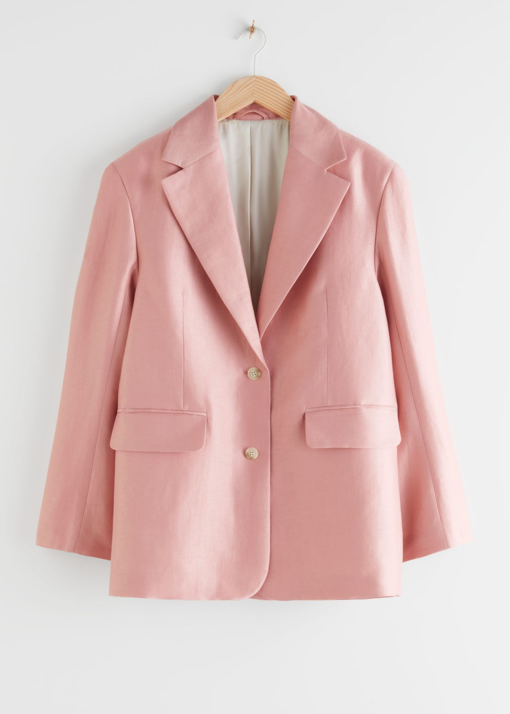 Boxy Oversized Blazer - Pink | & Other Stories (EU + UK)