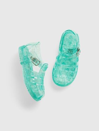 Toddler Glitter Jelly Sandals | Gap (US)