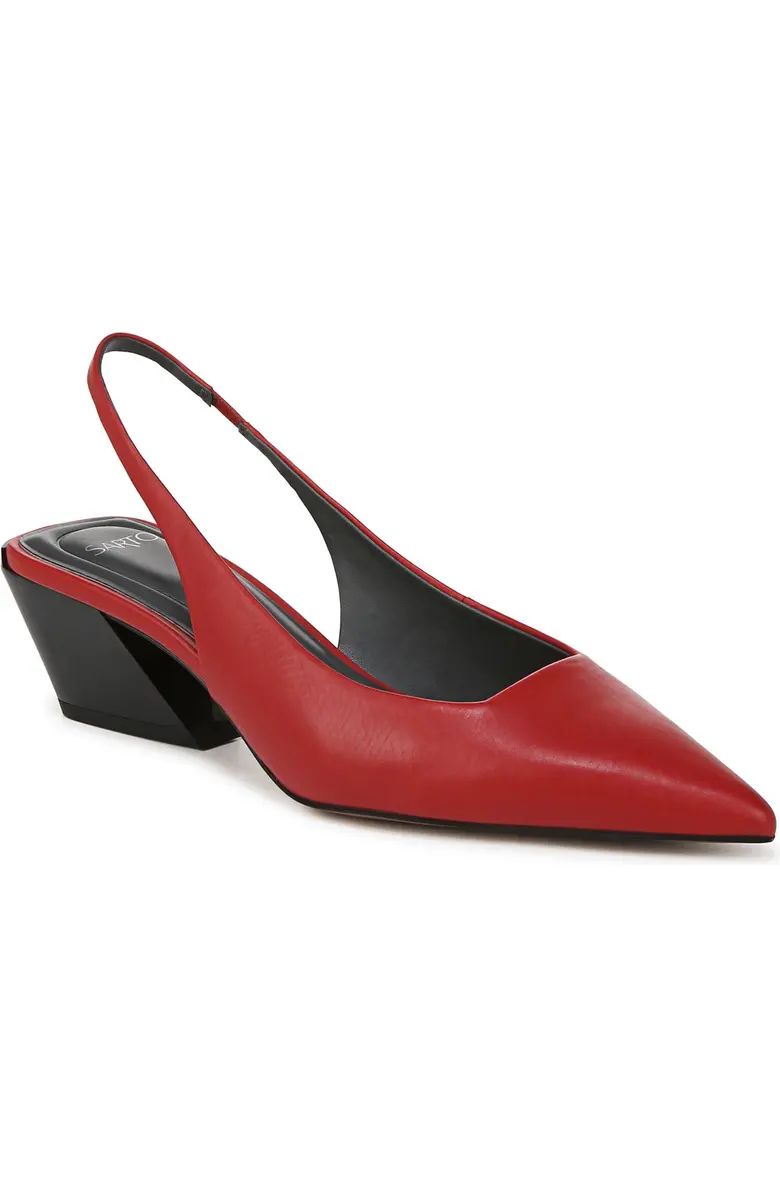 Gena Slingback Pointed Toe Pump (Women) | Nordstrom