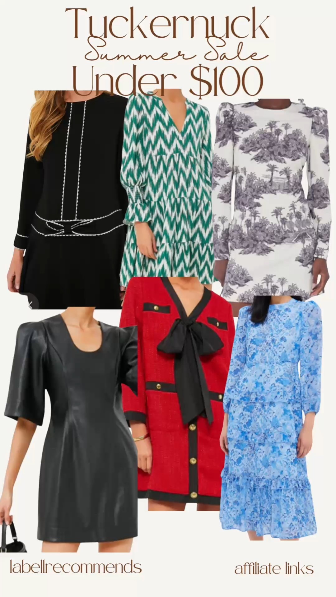 
⸻

Tuckernuck Dresses UNDER $100?! Your summer style just got a MAJOR upgrade. Shop these timeless, preppy pieces now on sale—perfect for weddings, vacations, or brunch. 

#TuckernuckStyle #DressesUnder100 #SummerDressSale #LTKUnder100 #summerfashion #weddingguestoutfit

#LTKSaleAlert #LTKOver40