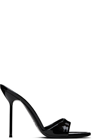 Black Lidia Mules | SSENSE