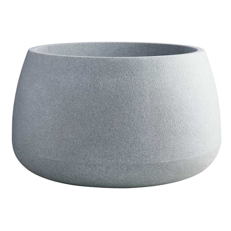 Bios Off-White Planter, 29.5" | At Home