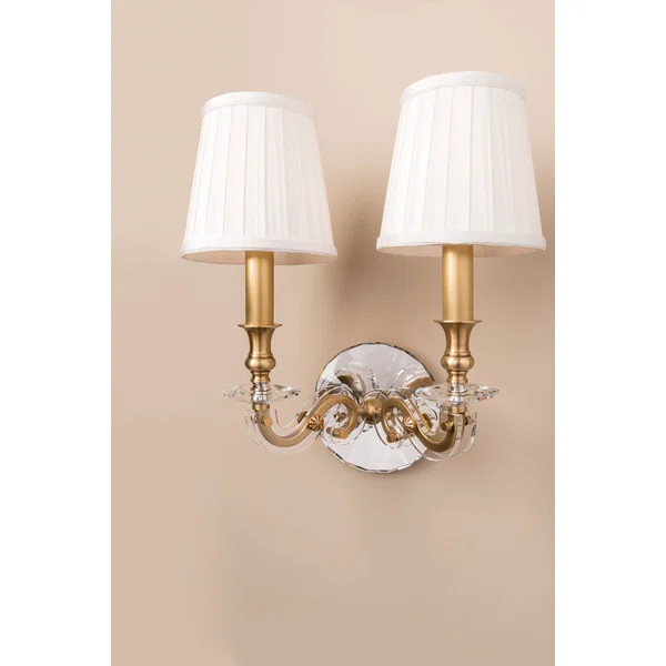 Gia 2-Light Armed Sconce | Wayfair North America