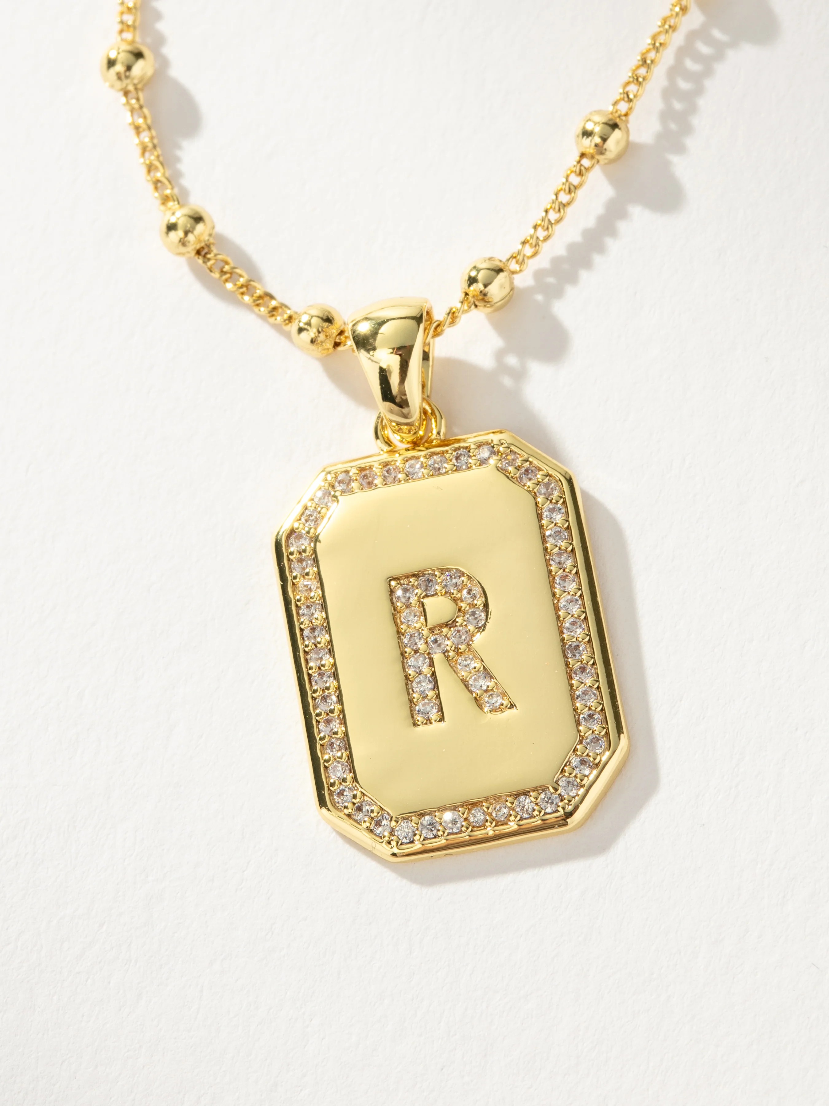 Gold Sur 2.0 Initial Necklace | Personalized Jewelry | Uncommon James | Uncommon James