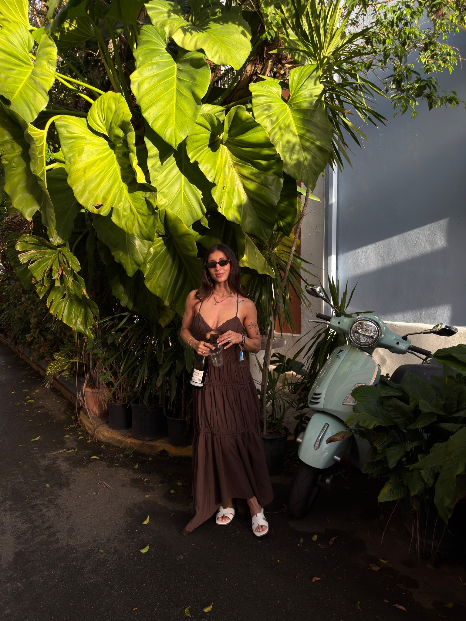 The most stunning brown dress perfect for summer 🥥