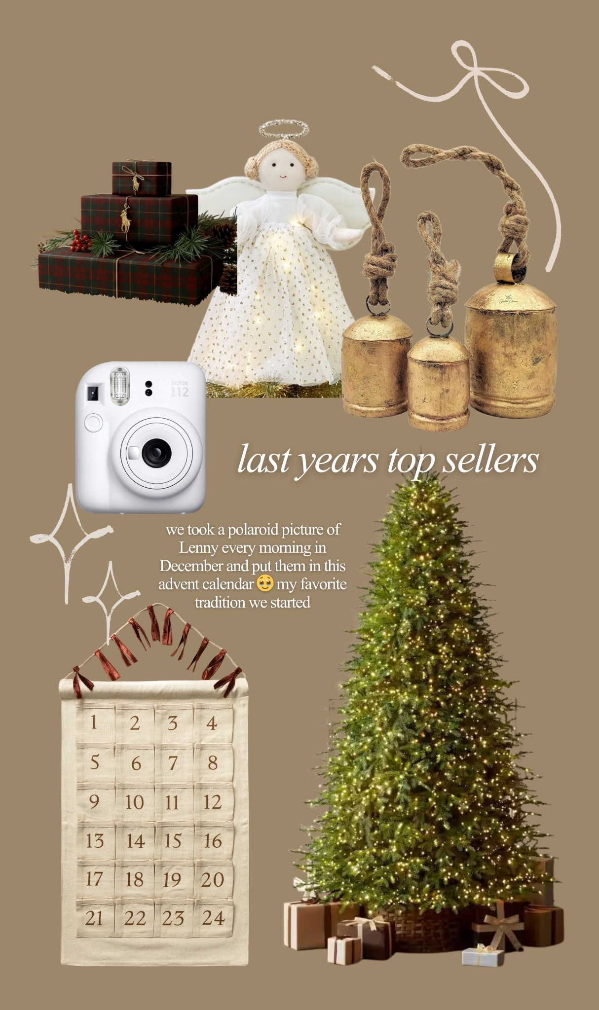 My top sellers from last Christmas - we used the Polaroid to fill the advent with photos of Lennon ♥️♥️

#LTKHoliday #LTKSeasonal