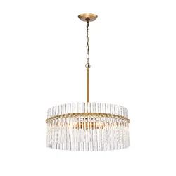 Mercer41 Neva 5 - Light Candle Style Drum Chandelier | Wayfair North America