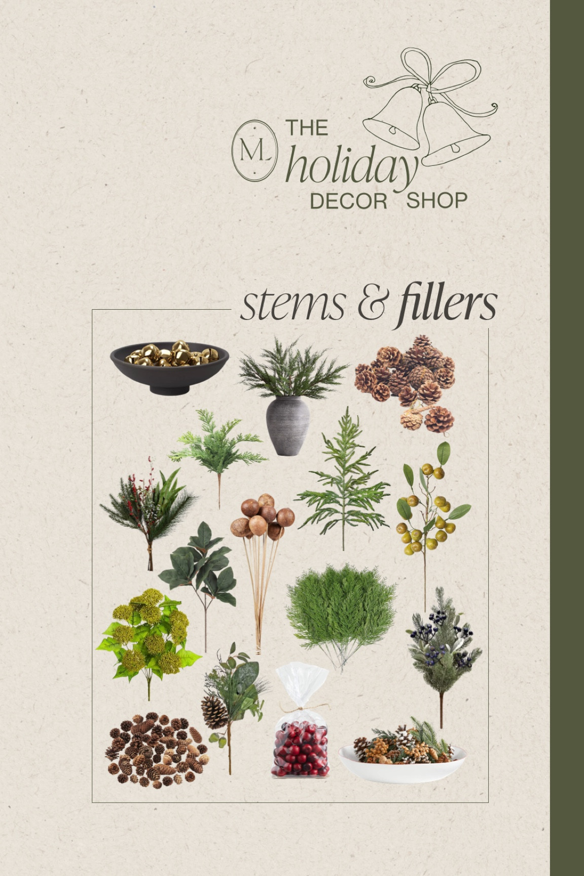 Holiday decor shop - swag and wreaths for the Christmas season
•
•
•
Faux wreath, dried wreath, bells wreath, small wreaths, swag
#liketkit 

Follow my shop @megleonardco on the @shop.LTK app to shop this post and get my exclusive app-only content!

#liketkit #LTKHoliday #LTKhome #LTKSeasonal
@shop.ltk
https://liketk.it/4mRyk

#LTKHolidaySale #LTKHoliday #LTKhome