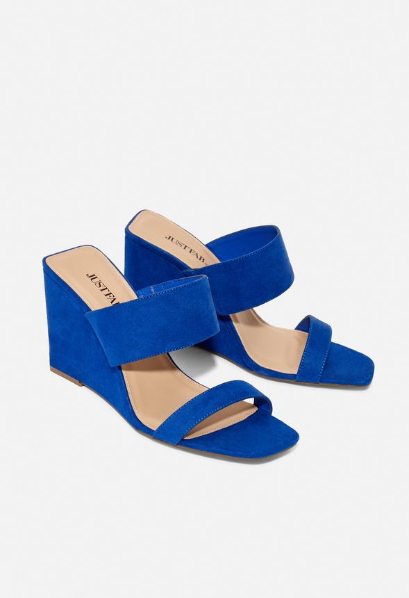Electric Heart Wedge Sandal | JustFab