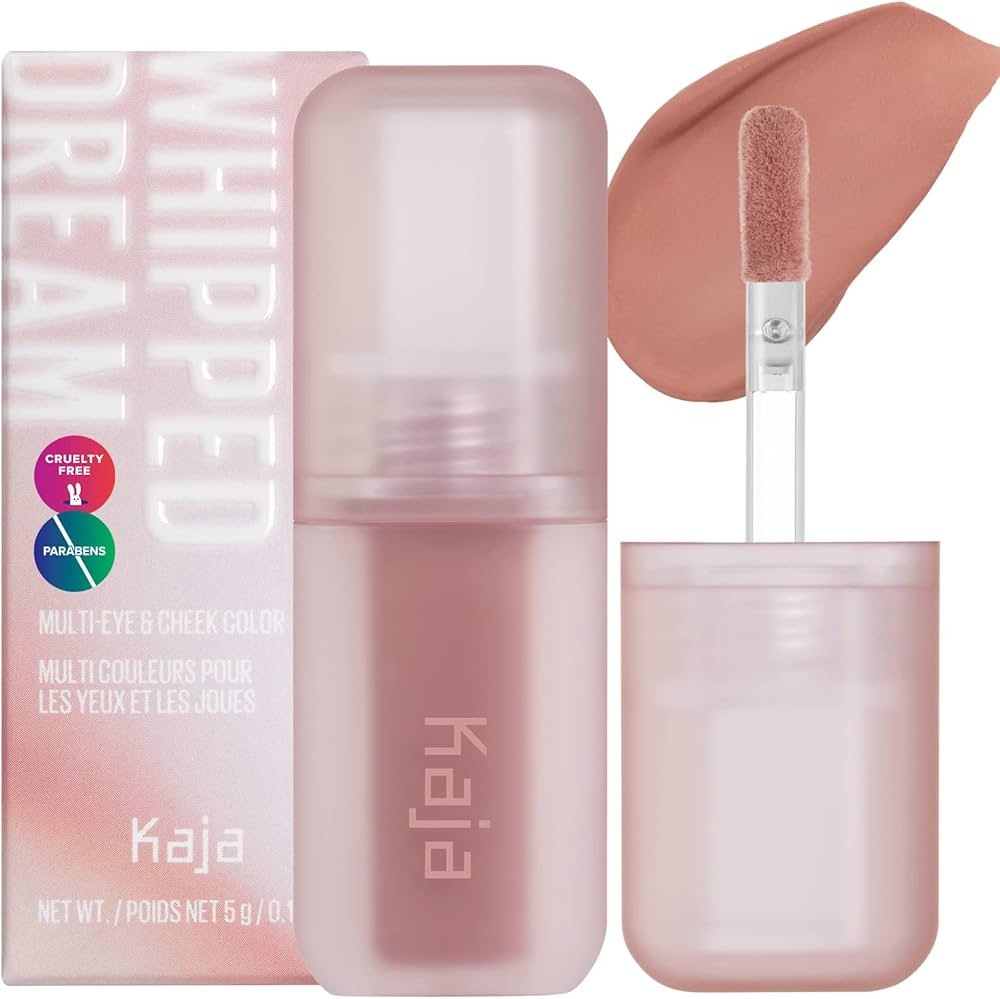 Kaja Multi-purpose Liquid Eyeshadow & Blush - Whipped Dream | with Cotton Seed Oil, 4 Shades, Bui... | Amazon (US)