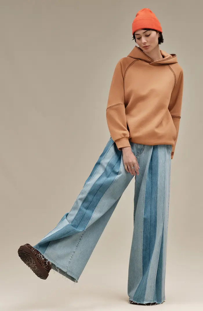 Tasman Caspian Genuine Calf Hair Slipper (Women) | Nordstrom