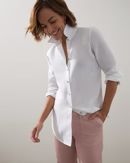 Linen 3/4 Sleeve Shirt | Chico's