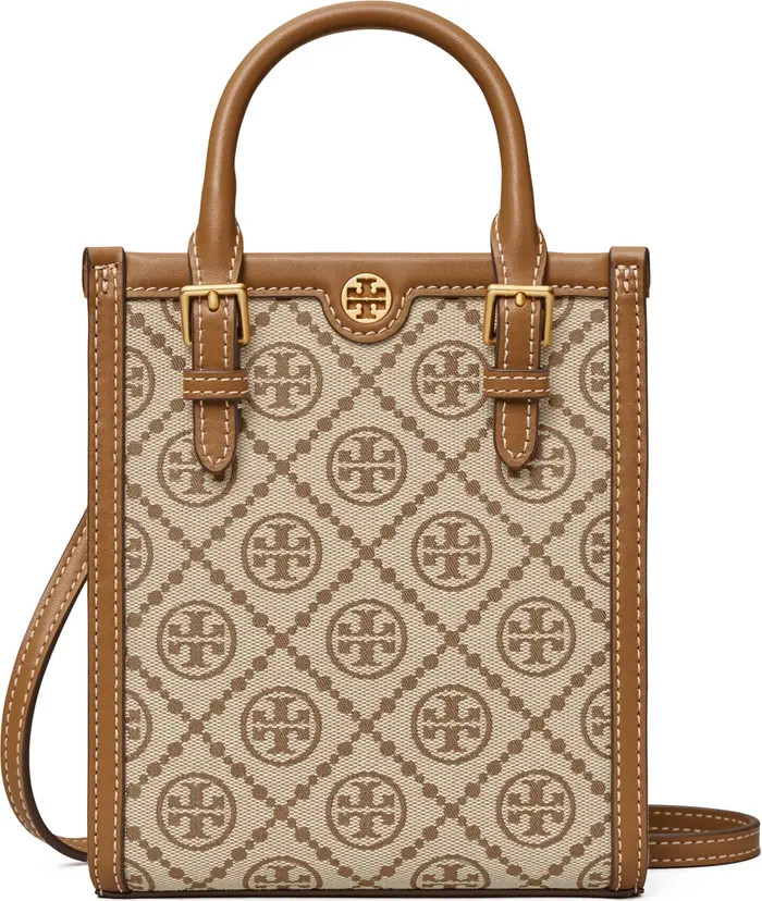 Tory Burch T Monogram Jacquard Mini Tote Bag | Nordstrom | Nordstrom