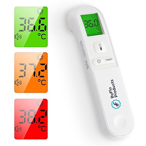 ByFloProducts, Thermometer Adult and Baby, Forehead Digital Thermometer, Infrared Thermometer, Me... | Amazon (CA)