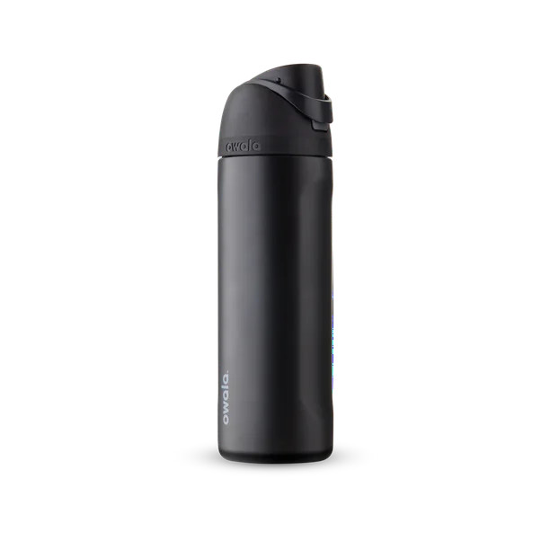 Owala FreeSip Stainless Steel Water Bottle, 24oz, Black | Walmart (US)