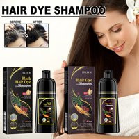 500ml Eelhoe Black Hair Shampoo Repair Dry Damaged Hair Clean Nourish Polygonum Multiflorum Thunb Natural Herbal Quick Hair Dye | AliExpress (US)