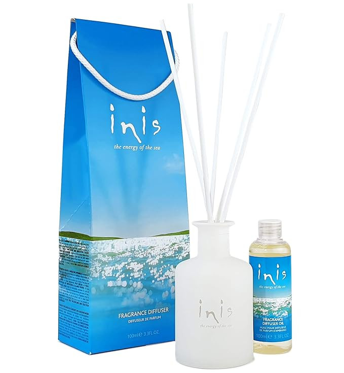 Inis The Energy of The Sea Fragrance Diffuser Set 3.3 Fluid Ounce | Amazon (US)