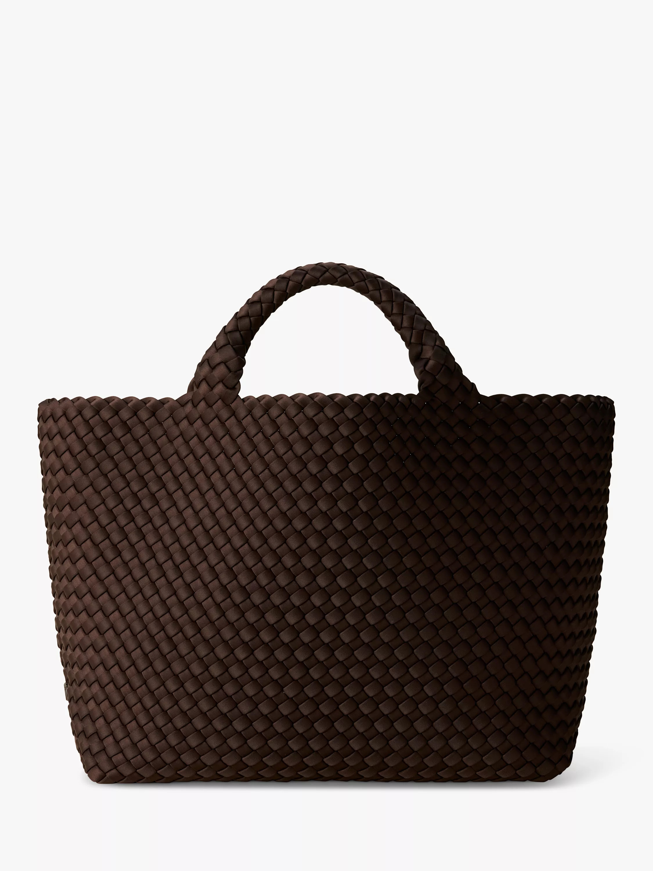 NAGHEDISt. Barths Medium Tote Bag, Chocolate | John Lewis (UK)