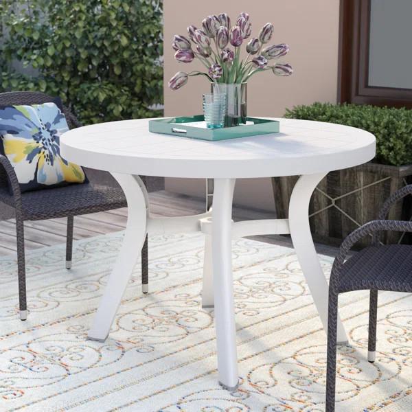 Gustafson Plastic/Resin 4 - Person Dining Table | Wayfair North America