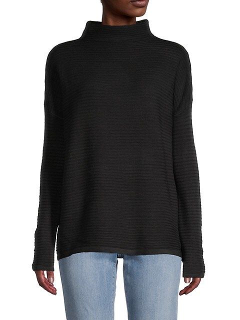 French Connection Ribbed Dropped-Shoulder Sweater on SALE | Saks OFF 5TH | Saks Fifth Avenue OFF 5TH
