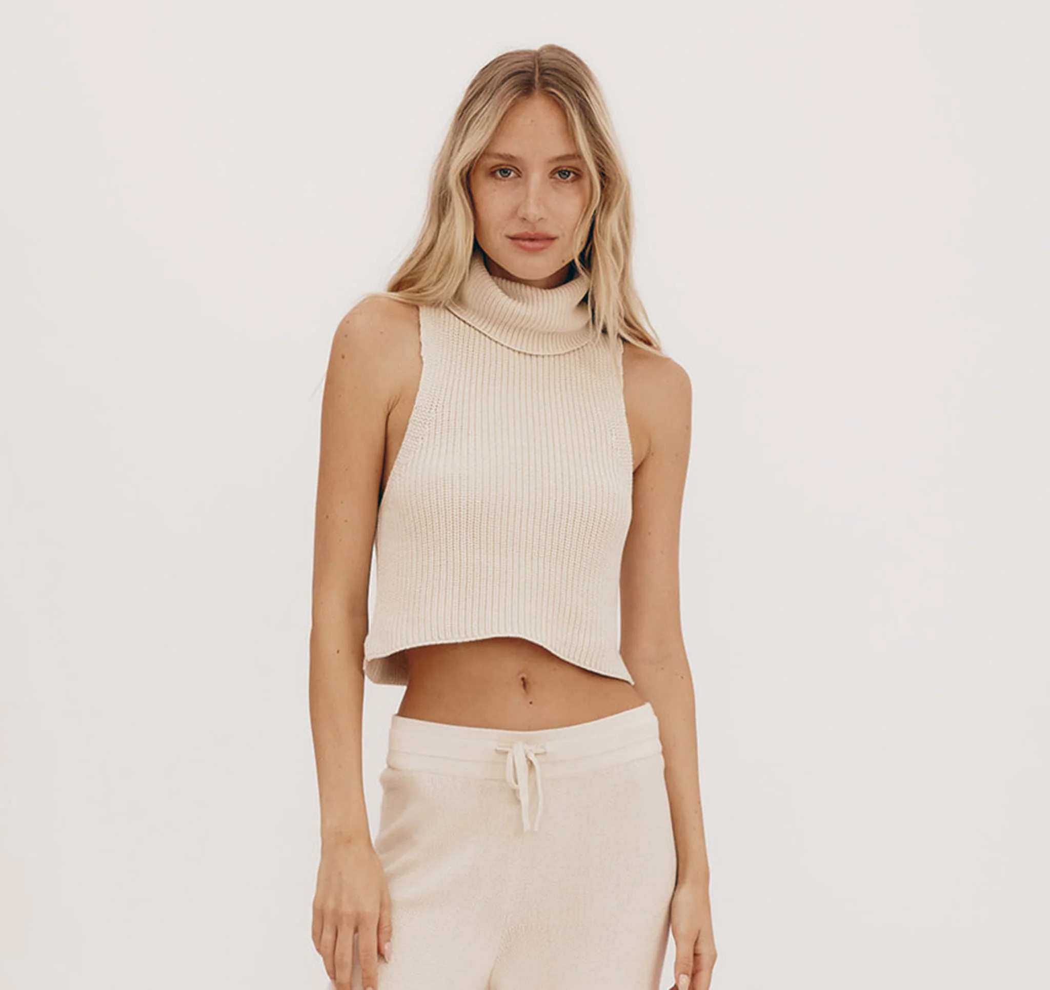 Buy True Knit Sleeveless Turtleneck | Fast Delivery | Organic Basics EU | Organic Basics