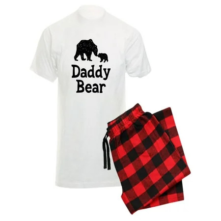 CafePress - Daddy Bear - Men's Light Pajamas | Walmart (US)