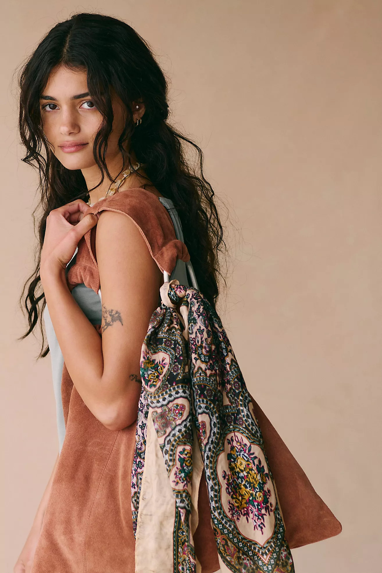 Bobbi Slouch Suede Tote | Free People (Global - UK&FR Excluded)