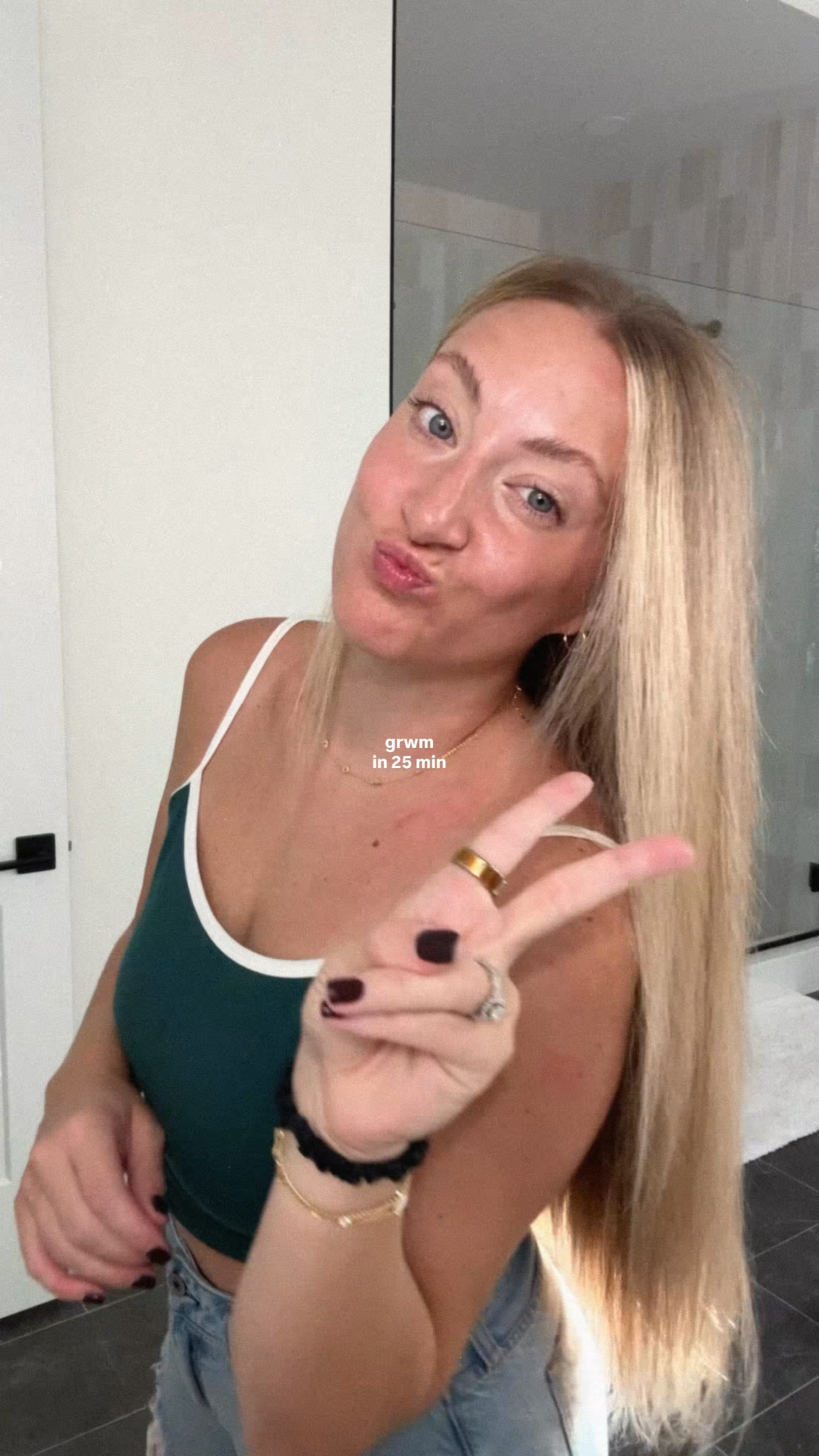 GRWM in less then 25 min as a mama of 3 🎀 a quick routine is so important and I have been loving all these products for months now. 

don’t sleep on these $5 target camis 

#LTKBeauty #LTKStyleTip #LTKHome