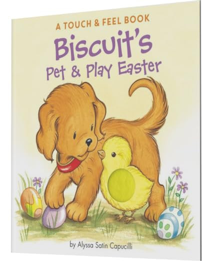 Biscuit's Pet & Play Easter: A Touch & Feel Book: An Easter And Springtime Book For Kids      Boa... | Amazon (US)