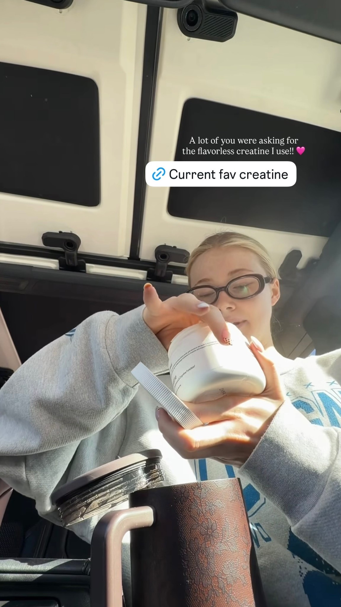 A lot of you were asking for the flavorless creatine I use!! 🩷

#LTKdayinmylife #LTKfitnessgoals #LTKActive