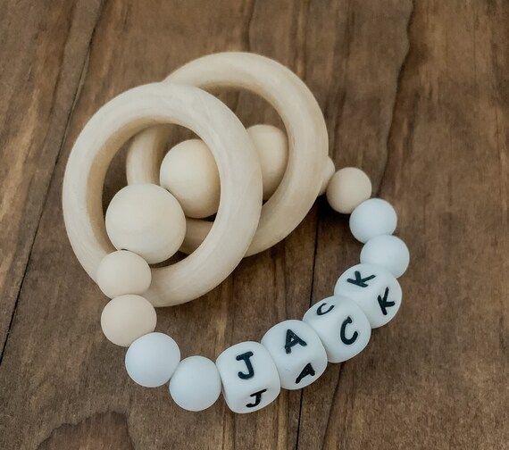 Personalized Rattle Ring | Etsy (US)